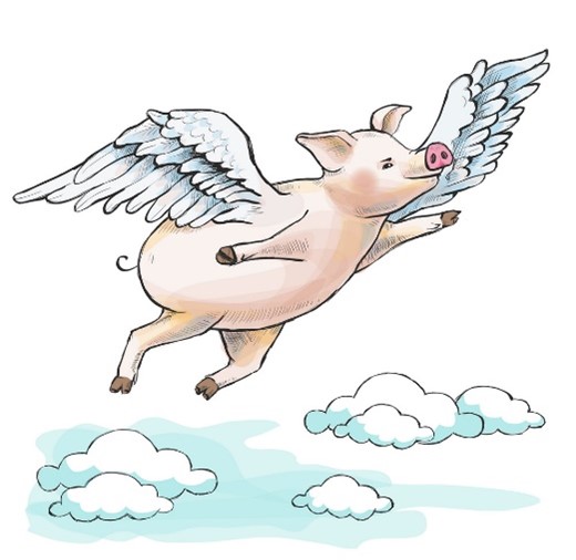 O que significa "When pigs fly" em inglês? - inFlux Blog